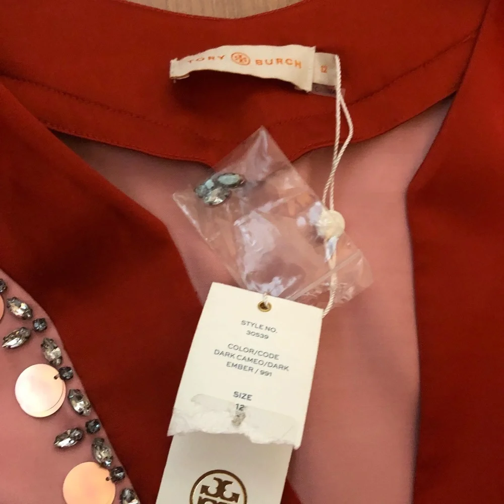 Tory Burch silk tunic